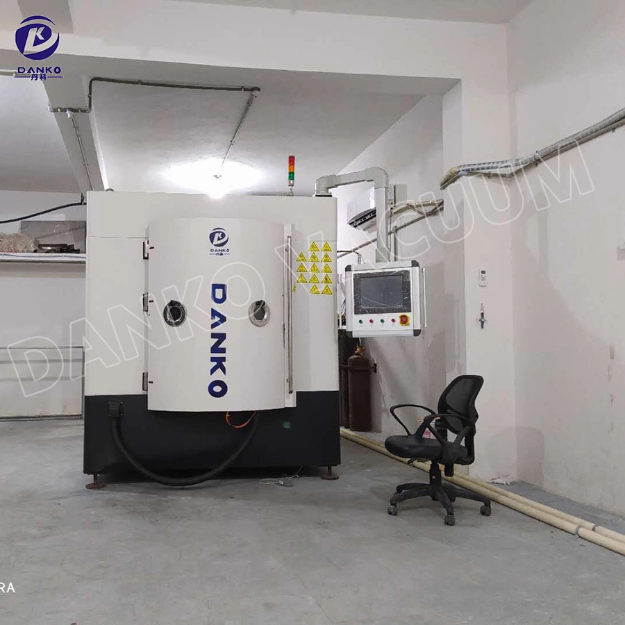 PVD Titanium Chromium Nitride Gold Rosegold Black Plasma Coating Machine