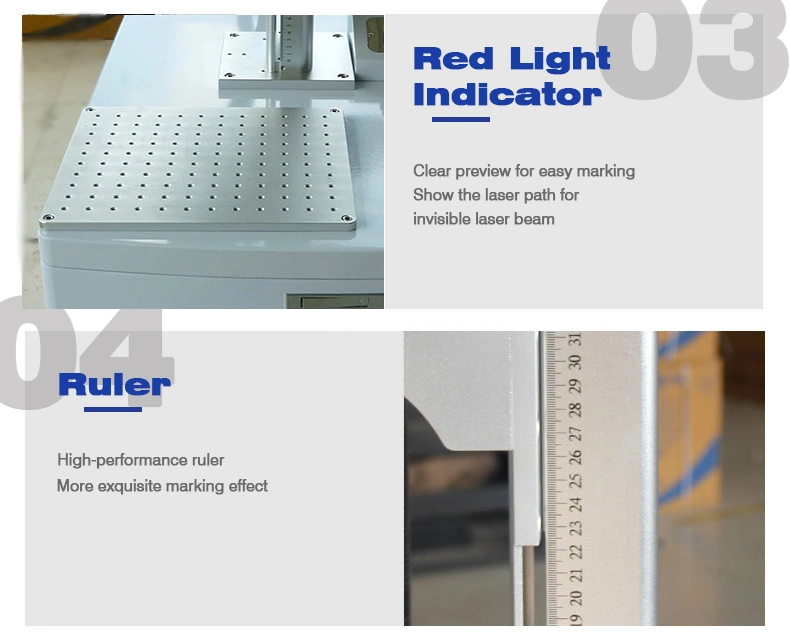 Glass Tube CO2 Laser Marking/Cutting Machine for Vinyl Labels, Acrylic, Paper, Wood, Leather